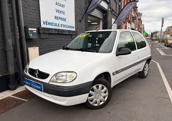 Citroen Saxo Phase 2 1.1 i 60cv BIC Blanc de 2002