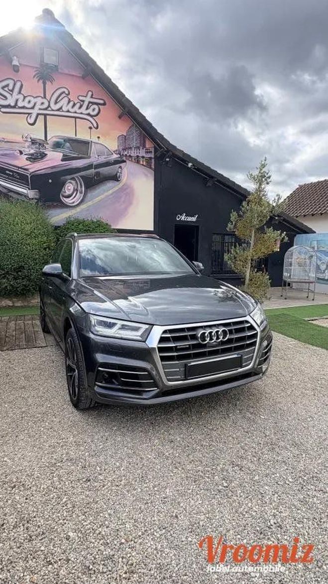 Audi Q5 3.0 50 TDI 285 S-LINE QUATTRO TIPTRONIC  Gris de 2018