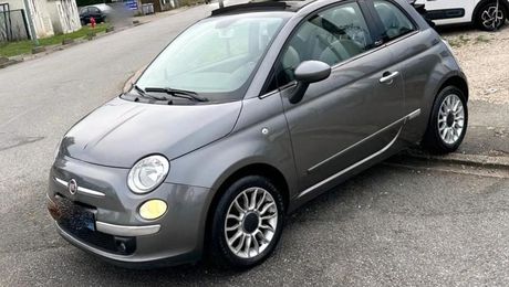Fiat 500 CABRIOLET 1.2 70 ECO PACK LOUNGE 2014 d'occasion a Coigni�res (78)