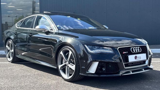 Audi RS7 V8 4,0 TFSI 560 ch Quattro Tiptronic Noir de 2014