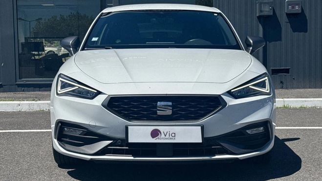 Seat Leon 2.0 TDI 150 FR DSG BVA Blanc de 2021