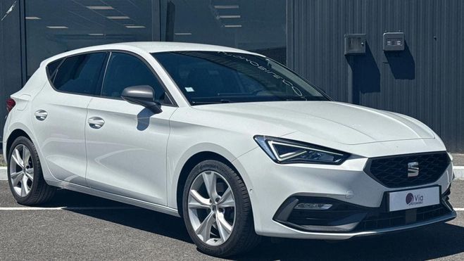 Seat Leon 2.0 TDI 150 FR DSG BVA Blanc de 2021