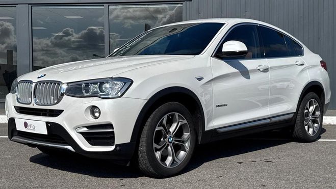 BMW X4 35d XDrive 313 X line BVA8 Blanc de 2017