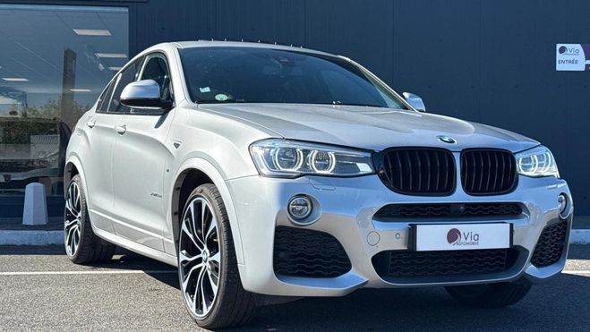 BMW X4 XDRIVE35 xDrive 35 d M Sport Gris de 2016