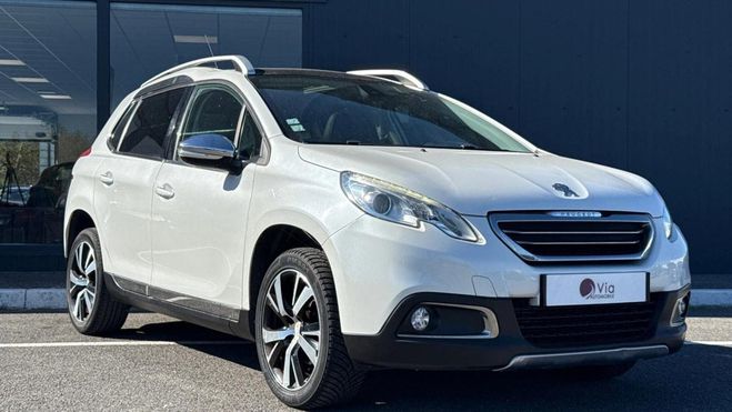 Peugeot 2008 GENERATION-I 1.6 BLUEHDI 120 FELINE Blanc de 2016