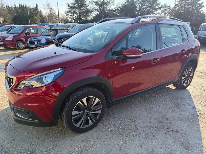 Peugeot 2008 PH2 110CV PACK ALLURE BOITE EAT6 AN:2017 Rouge de 2017