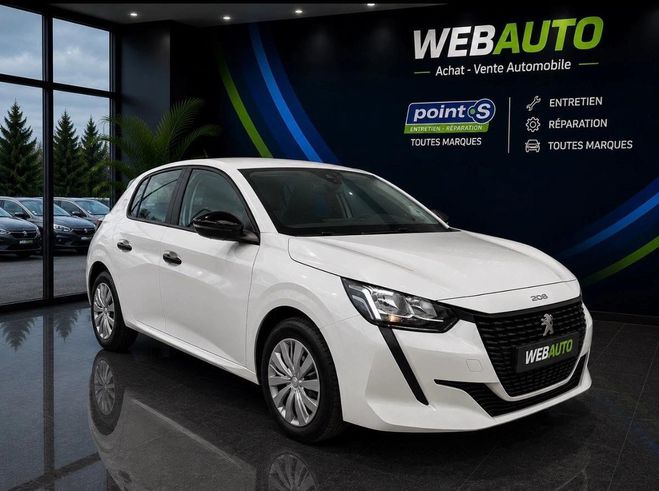 Peugeot 208 PH2 1.5 HDI 100CV AVEC 80 00KM VASP AN:2 Blanc de 2022