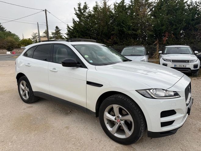 Jaguar F Pace 2.0D 180CV PACK PRESTIGE 2WD BOITE AUTO  Blanc de 2019