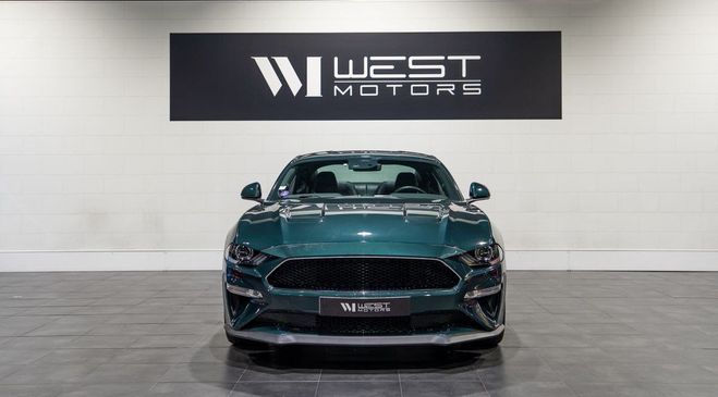 Ford Mustang Bullitt 5.0 V8 460 1�MAIN FRAN�AISE Si�g Vert de 2020
