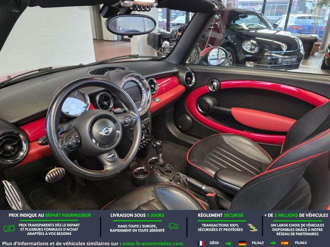 Mini Cabrio 211 ch BVA Rouge de 2014