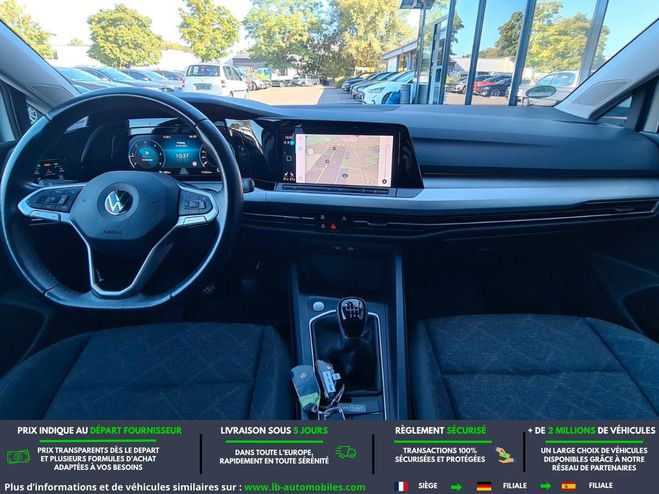 Volkswagen Golf 2.0 TDI 115 BVM Blanc de 2021