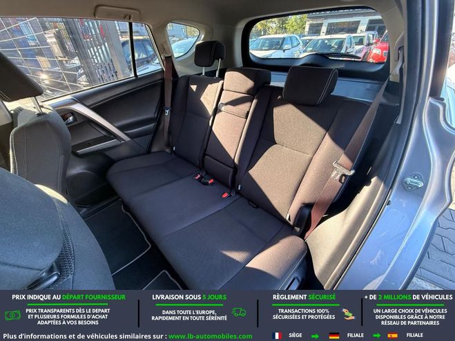 Toyota RAV 4 Hybride 197ch 2WD BVA Argent� M�tallique de 2018