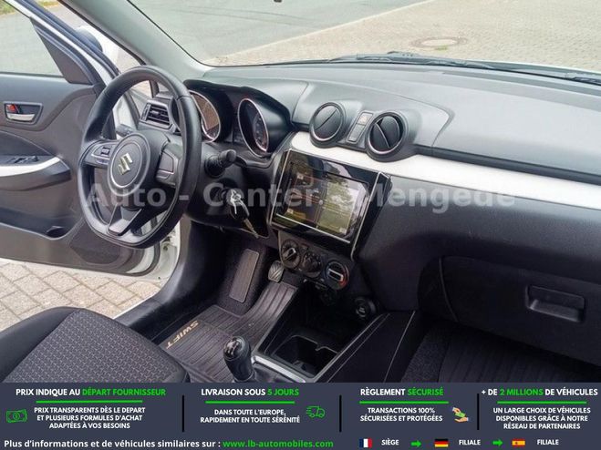 Suzuki Swift 1.2 Dualjet Allgrip 90ch Blanc M�tallique de 2019