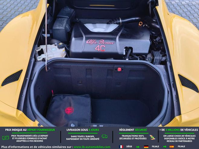 Alfa romeo 4C 1750 Tbi 240 ch BVA Jaune M�tallique de 2016