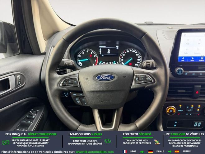 Ford Ecosport 1.0 EcoBoost 100ch BVM Noir M�tallique de 2019