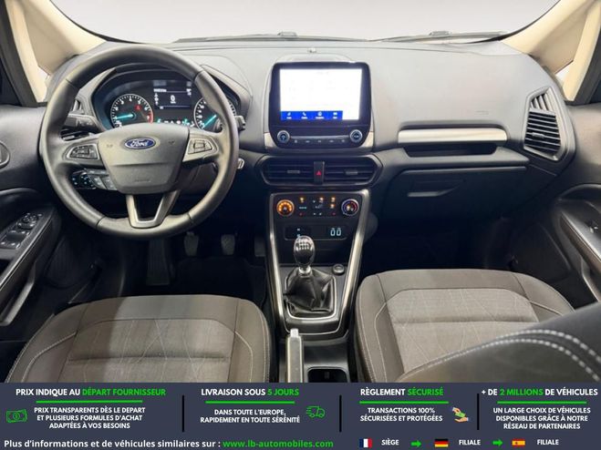 Ford Ecosport 1.0 EcoBoost 100ch BVM Noir M�tallique de 2019