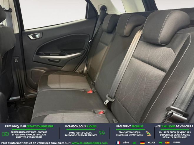 Ford Ecosport 1.0 EcoBoost 100ch BVM Noir M�tallique de 2019