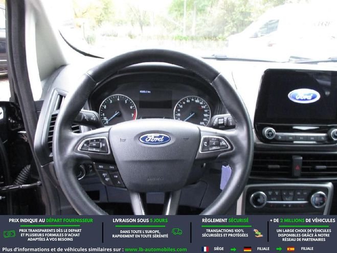 Ford Ecosport 1.0 EcoBoost 100ch BVM Noir M�tallique de 2018