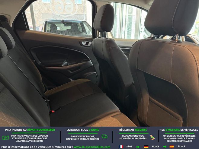 Ford Ecosport 1.0 EcoBoost 125ch BVA Bleu de 2019