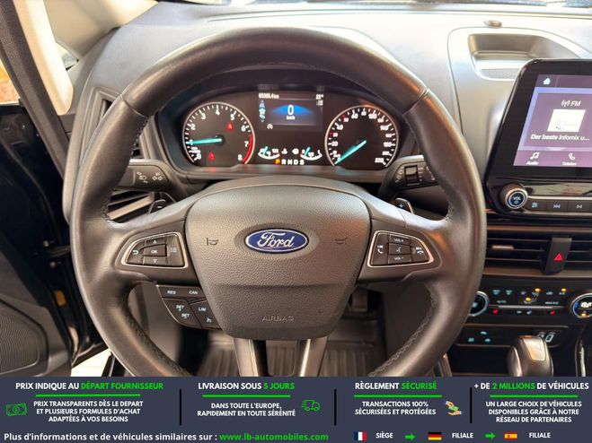 Ford Ecosport 1.0 EcoBoost 125ch BVA Noir M�tallique de 2018