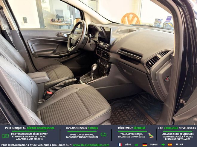 Ford Ecosport 1.0 EcoBoost 125ch BVA Noir M�tallique de 2018