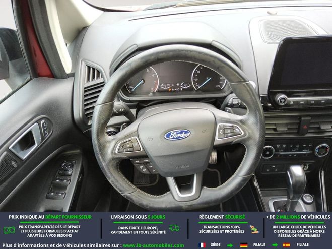 Ford Ecosport 1.0 EcoBoost 125ch BVA Rouge M�tallique de 2018