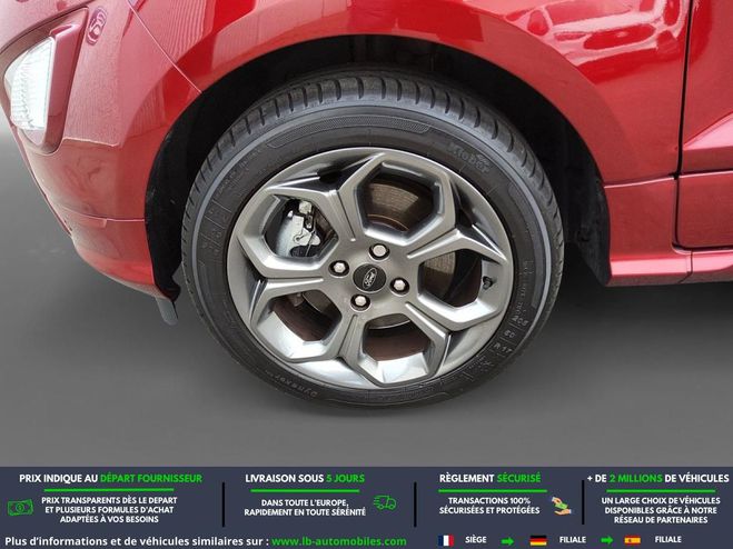 Ford Ecosport 1.0 EcoBoost 125ch BVA Rouge M�tallique de 2018