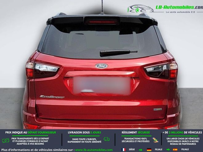 Ford Ecosport 1.0 EcoBoost 125ch BVA Rouge M�tallique de 2018