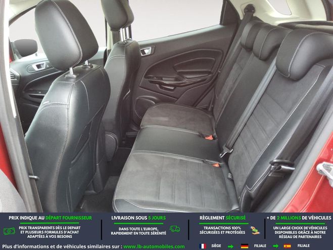 Ford Ecosport 1.0 EcoBoost 125ch BVA Rouge M�tallique de 2018