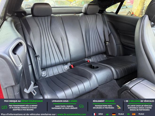 Mercedes Classe E 200 BVA Rouge M�tallique de 2017
