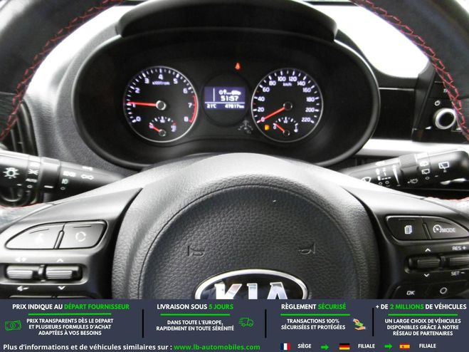 Kia Picanto 1.0 T-GDi 100ch BVM Noir M�tallique de 2019