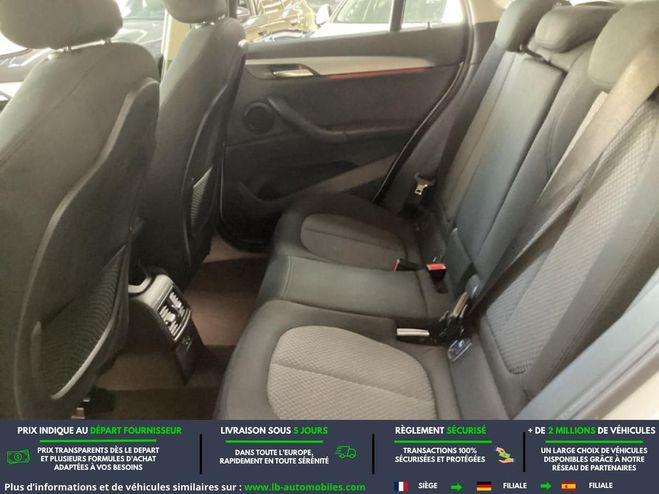BMW X1 sDrive 18i 140 ch BVA Blanc M�tallique de 2020