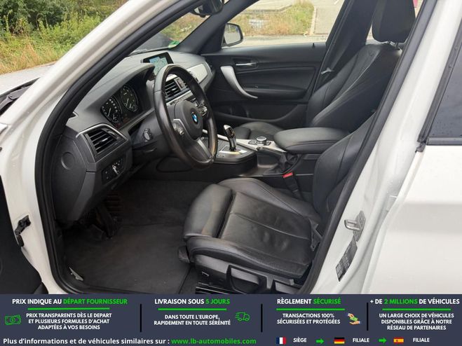 BMW Serie 1 118d 150 ch BVA Blanc de 2019