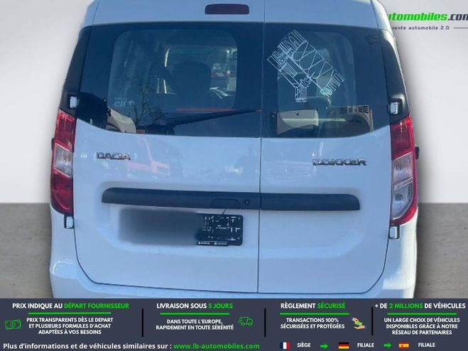 Dacia Dokker 1.6 8V 110CV GPL Blanc de 2019