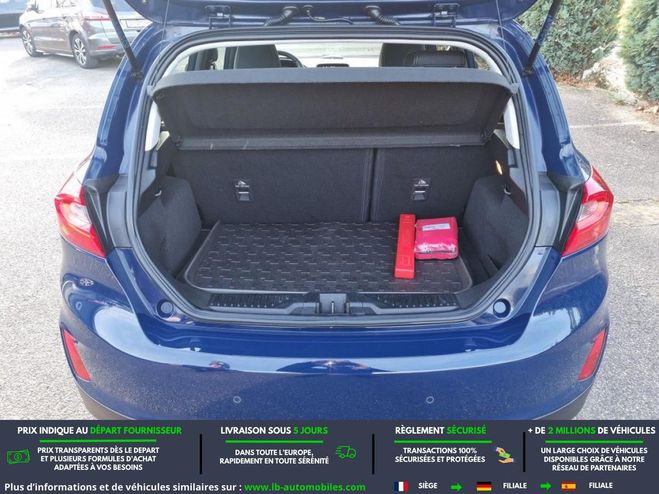 Ford Fiesta 1.0 EcoBoost 140 ch BVM Bleu M�tallique de 2018