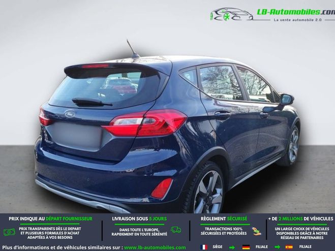 Ford Fiesta 1.0 EcoBoost 140 ch BVM Bleu M�tallique de 2018