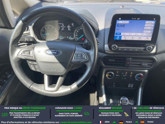 Ford Ecosport 1.0 EcoBoost 100ch BVM Gris M�tallique de 2018