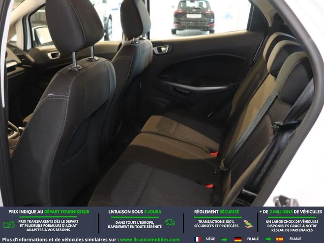 Ford Ecosport 1.0 EcoBoost 100ch BVM Blanc de 2019