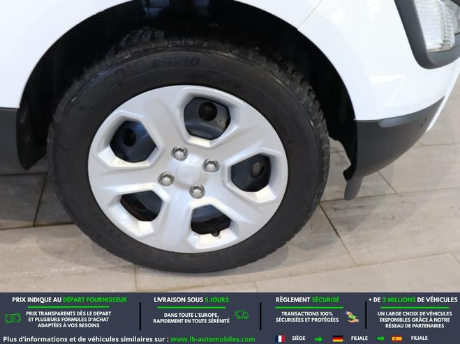 Ford Ecosport 1.0 EcoBoost 100ch BVM Blanc de 2019