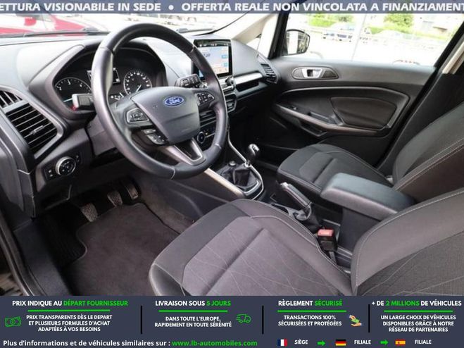 Ford Ecosport 1.5 TDCi EcoBlue 125ch 4x2 BVM Noir M�tallique de 2018
