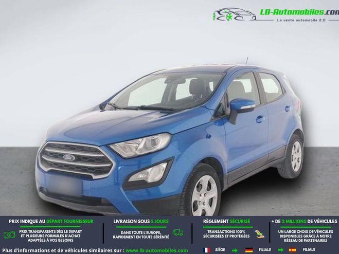 Ford Ecosport 1.0 EcoBoost 100ch BVM Bleu de 2020
