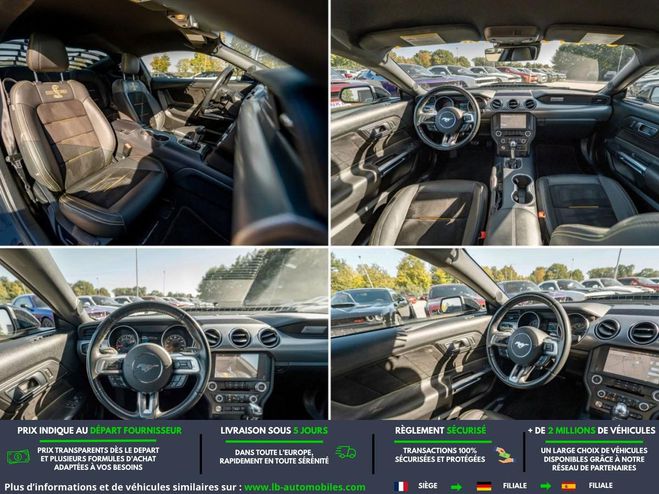 Ford Mustang 5.0 450ch BVA Noir M�tallique de 2021