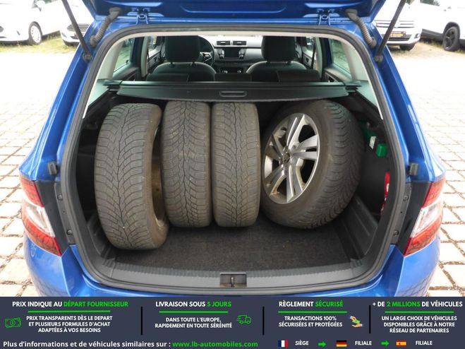 Skoda Fabia 1.0 TSI 95 ch BVM Bleu M�tallique de 2020
