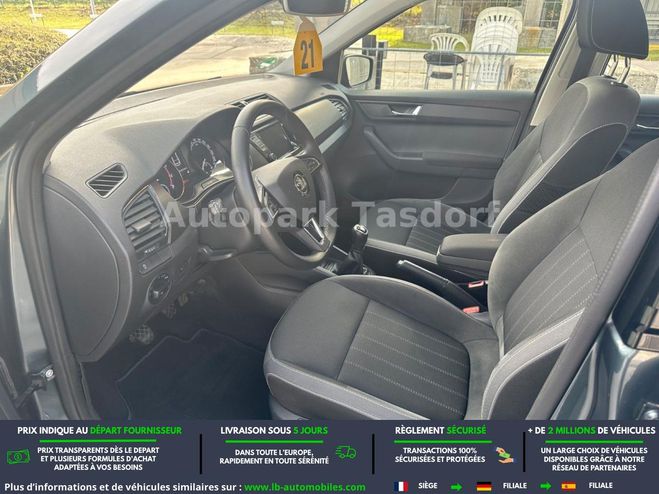 Skoda Fabia 1.0 TSI 110 ch BVM Gris M�tallique de 2019