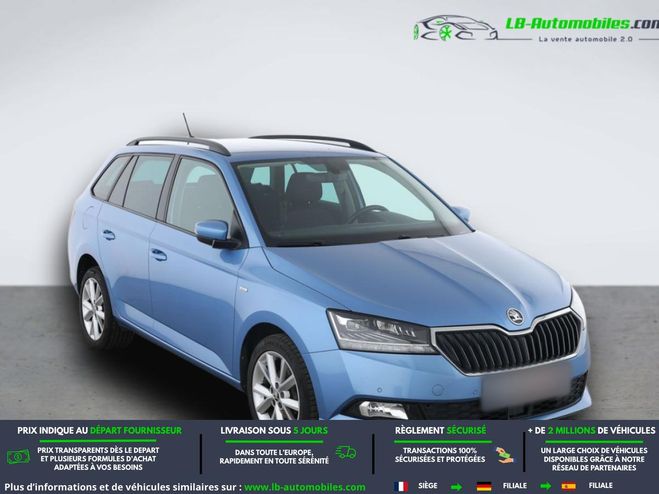Skoda Fabia 1.0 TSI 95 ch BVM Bleu M�tallique de 2019