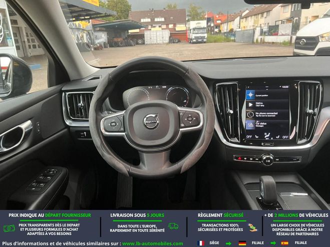 Volvo V60 B4 197 ch BVA Noir M�tallique de 2021