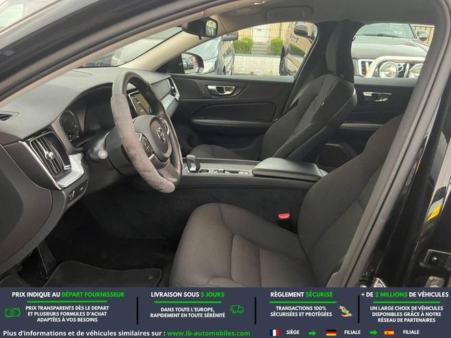 Volvo V60 B4 197 ch BVA Noir M�tallique de 2021