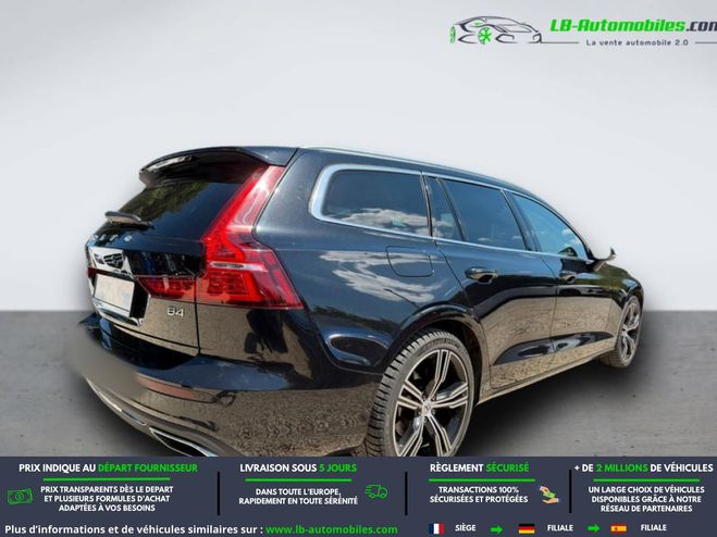 Volvo V60 B4 197 ch BVA Noir M�tallique de 2021