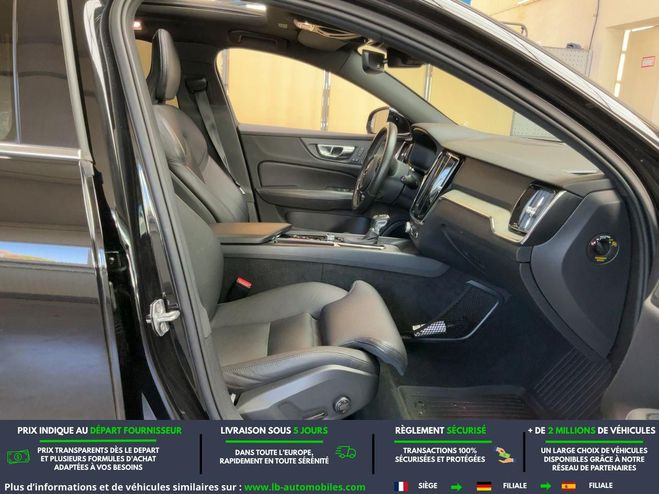 Volvo V60 D4 190 ch BVA Noir M�tallique de 2020