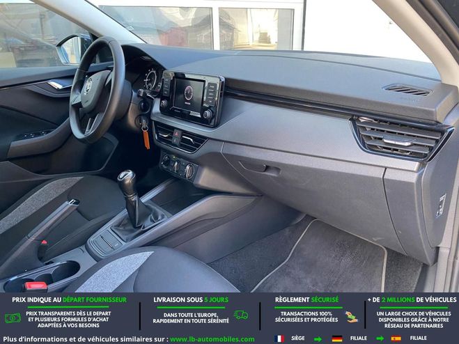 Skoda Scala 1.0 TSI 95 ch BVM Gris M�tallique de 2020